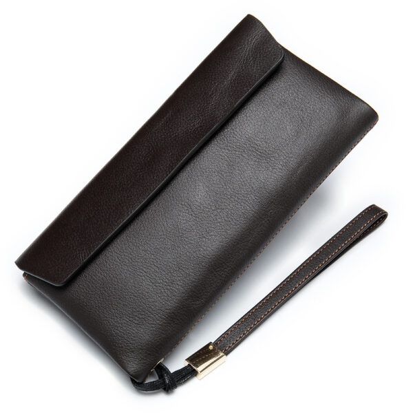 Soft Leather Wallet Korean Style Top Layer Cowhide Women's Mid-length - Image 7