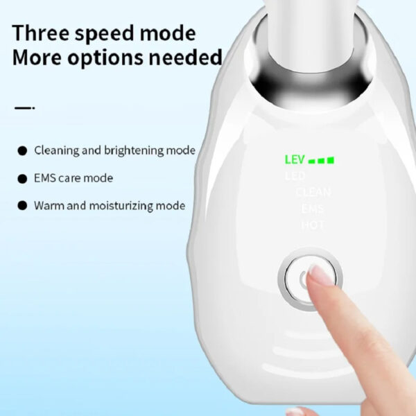 Neck Face Beauty Device Colorful LED Photon Therapy Skin Tighten Reduce Double Chin Anti Wrinkle Remove Lifting Massager - Image 5