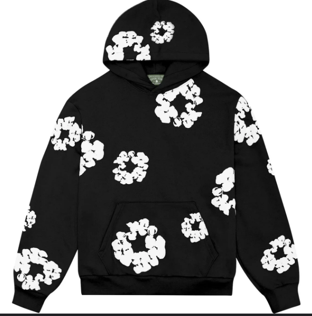 Denim Tears The Cotton Wreath Sweatshirt (Black)