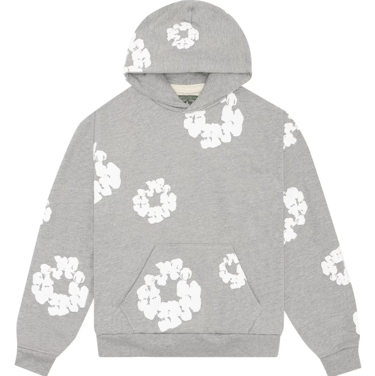 Denim Tears the Cotton Wreath Sweatshirt (Grey)